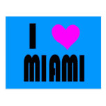 I Postkarte Liebe-Miamis Florida postkarten
