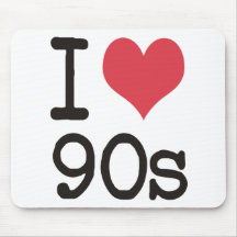 I Produkte u. Entwürfe der Liebe-90s! Mousepad