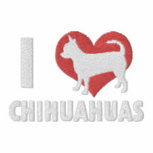 I stickten LiebeChihuahuas Hemd (Polo)