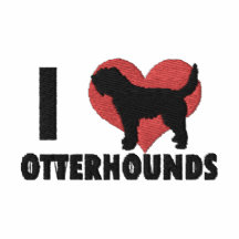 I stickten LiebeOtterhounds T-Shirt