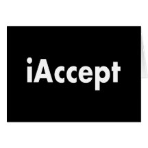 iAccept Grußkarte