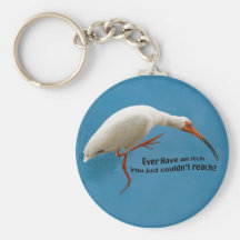 IBIS mit einem Jucken Keychain Schlüsselband