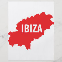 Ibiza Ikone Flyer Druck