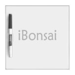 iBonsai entwerfen schwarze Textbonsais lustiges Memoboards