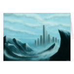 iceworld Scifi/Fantasiekunst notecard Karte
