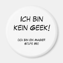 Ich Behälter kein Aussenseiter! Kühlschrankmagnete