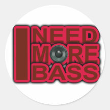 ICH BENÖTIGE Bass-Dubstep-DnB-DJ-Angesagteren Hopf Sticker