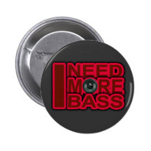 ICH BENÖTIGE Bass-Dubstep-DnB-DJ-Angesagteren Hopf Anstecknadelbutton