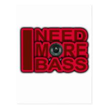 ICH BENÖTIGE Bass-Dubstep-DnB-DJ-Angesagteren Hopf Postkarte