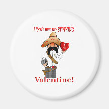 Ich benötige nicht keinen stining Valentinsgruß! Magnete