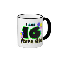 Ich bin 16 Jahre alte Becher- Kaffee Haferl