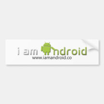 Ich bin androider Gang Auto Aufkleber