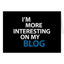 Ich bin auf meinem Blog interessanter Karte