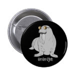 Ich bin das Walroß Anstecknadelbuttons