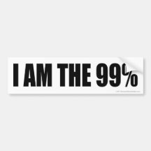 ICH BIN DER 99% Autoaufkleber