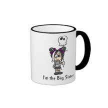 Ich bin der Becher der großen Schwester Kaffee Haferl