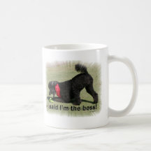 Ich bin der Chef Tee Tasse