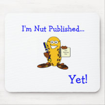 Ich bin die veröffentlichte Nuss dennoch Schreiben Mousepads