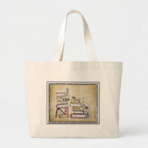 ich bin ein Bücherwurm Taschen