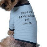 Ich bin ein Geek aber meine Ehemann-noch Lieben ic Hund Tshirts