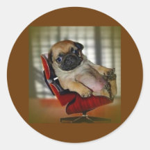 Ich bin ein Pugger! Stickers