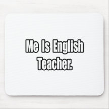 Ich bin Englischlehrer Mauspad