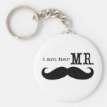 Ich bin ihr Herr Mustache Grooms Gifts Schlüsselband