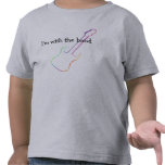 Ich bin mit dem Band - E-Gitarre Tshirts