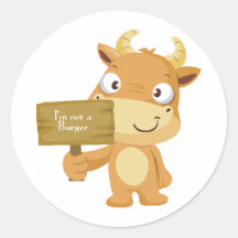 Ich bin nicht ein Burger Sticker