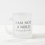Ich bin nicht ein Nerd, ich bin ein Niveau 85 Krie Kaffeetasse