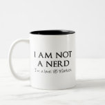 Ich bin nicht ein Nerd, ich bin ein Niveau 85 Zaub Haferl