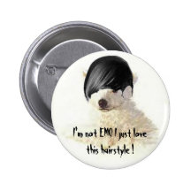Ich bin nicht EMO I gerade lovethis Frisur! Buttons