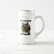Ich bin nicht fetter Bulldoggenbier Stein Teetassen