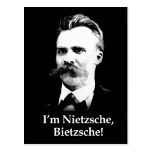 Ich bin Nietzsche, Bietzsche! Postkarten