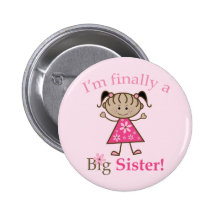 Ich bin schließlich ein große Schwester-ethnisches Buttons