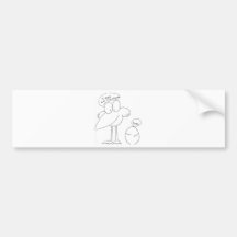 Ich bin!? schwanger! auto sticker