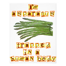Ich bin Spargel Einladungen