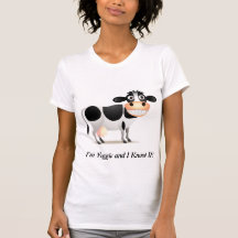 Ich bin Veggie und ich kenne es Damen-zierliches T