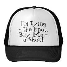 Ich binde den Knoten kaufe mich einen Schusshut Baseballcaps