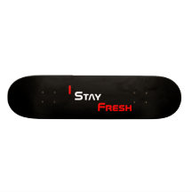 Ich bleibe frisch personalisierte skatedecks