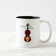 Ich brach meinen G - Schnur (Cello) Kaffeehaferl