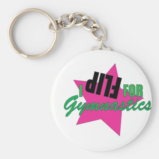 Ich drehe für Gymnastik keychains um Schlüsselanhänger