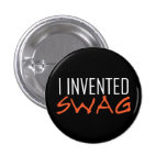 Ich erfand Swag-Orange Anstecknadel