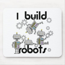 Ich errichte Roboter Mousepad