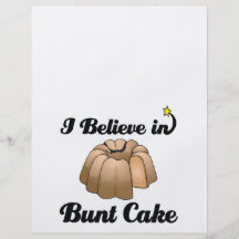 ich glaube an Bauchkuchen Flyerbedruckung