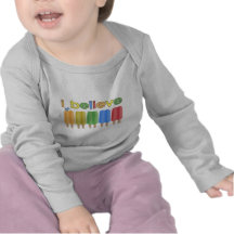 Ich glaube an Eis-Pop Shirt