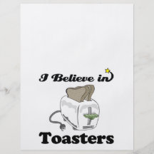 ich glaube an Toaster Custom Flyer
