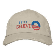 Ich glaube noch - Obama gestickter Kappe Bestickte Mütze