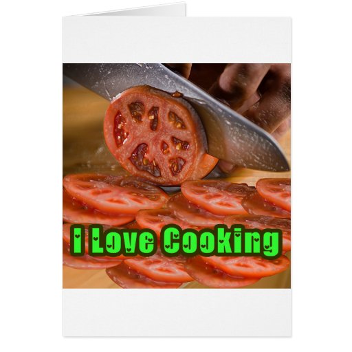 Ich grabe das Kochen von Rezepten Karten