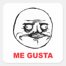 ich gusta Gesichtsrasereigesicht meme Spaß lol rof Sticker
